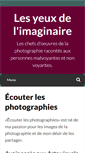 Mobile Screenshot of lesyeuxdelimaginaire.com